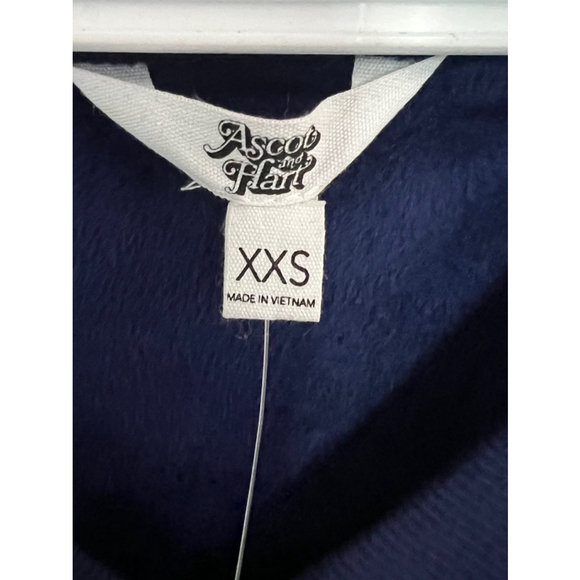 Ascot & Hart Target Collab - Velour V Neck Sweater size XXS NWT TOP ONLY - Picture 4 of 8